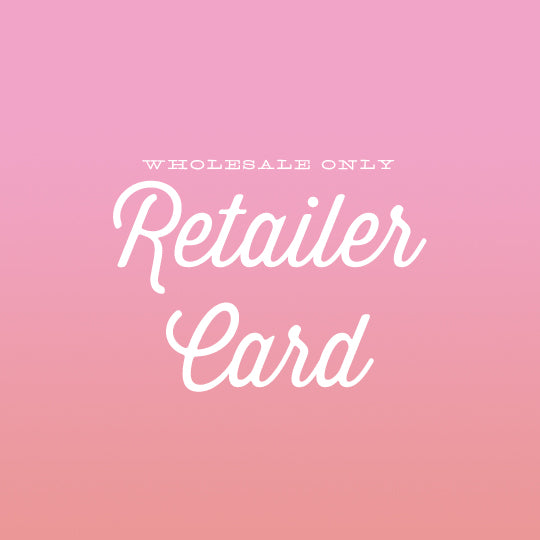 Store Info Card Retailer Display Card – Sugar Glow Tan